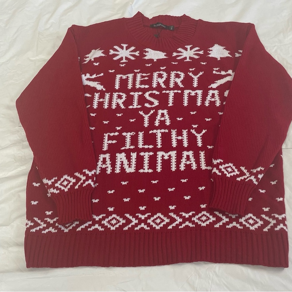 Merry Christmas Ya Filthy Animal Ugly Sweater